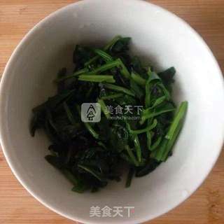 菠菜奶酪芝麻粉土司的做法步骤:2
