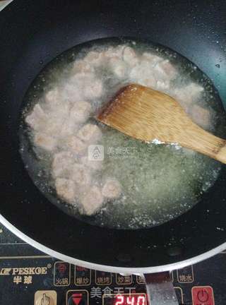 咖喱菠萝肉的做法步骤:9