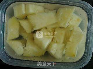 咖喱菠萝肉的做法步骤:6