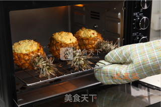 菠萝什锦焗饭的做法步骤:9