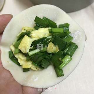 韭菜煎饺的做法步骤:6