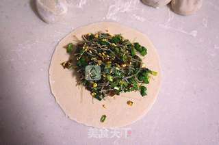 杂粮韭菜盒子的做法步骤:10