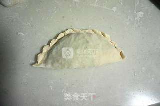 杂粮韭菜盒子的做法步骤:11