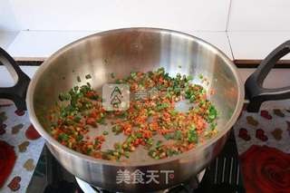 韭菜炒小米饭的做法步骤:10