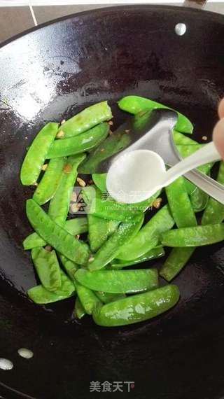 蒜蓉荷兰豆的做法步骤:5