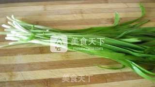 韭菜炒干豆腐的做法步骤:3