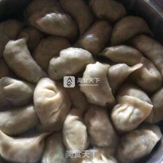 韭菜鸡蛋水饺的做法步骤:12