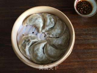 荠菜素馅蒸饺的做法步骤:14