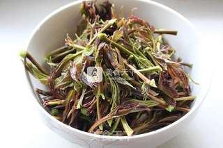 春天的礼物——香椿拌豆腐的做法步骤：4