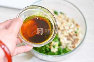 荠菜拌花菇的做法步骤:7