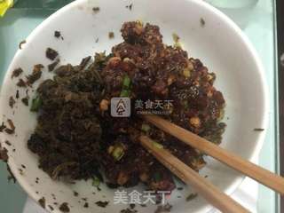 梅干菜烧饼的做法步骤:6