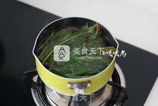 香椿芽拌香干的做法步骤:3