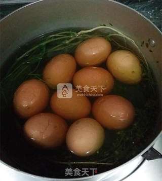 荠菜花煮鸡蛋的做法步骤:8