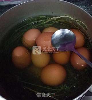 荠菜花煮鸡蛋的做法步骤:6