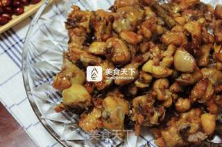 炎阳似火辣子鸡的做法步骤:10