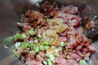 白菜鲜肉饺子的做法步骤:2