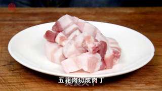 家常下饭菜【红烧腐竹】的做法步骤：2