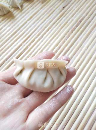 脆底韭菜煎饺的做法步骤:8