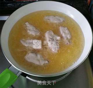韩国炸粉鸡翅的做法步骤:8