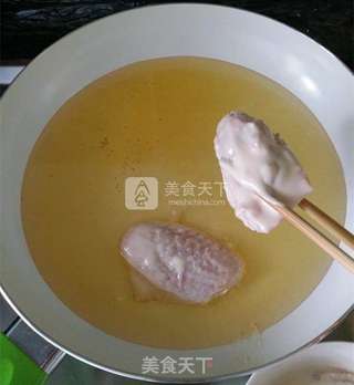 韩国炸粉鸡翅的做法步骤：7