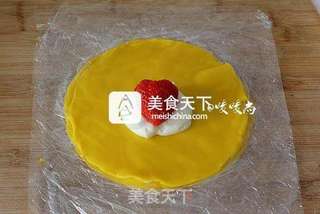 草莓班戟的做法步骤:14