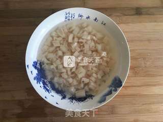 莲藕羹的做法步骤:2
