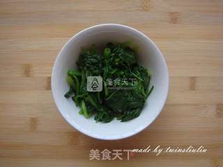 菠菜疙瘩汤的做法步骤:3