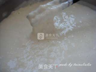 菠菜疙瘩汤的做法步骤:2