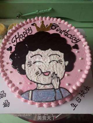 妈妈生日蛋糕的做法步骤:18