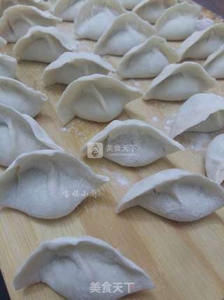 小白菜馅水饺的做法步骤:10