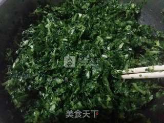 小白菜馅水饺的做法步骤:4