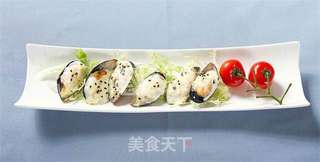 法式芥辣焗贻贝的做法步骤:6