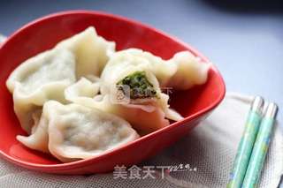 小白菜馅水饺的做法步骤:14