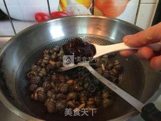 酱爆螺蛳的做法步骤:7