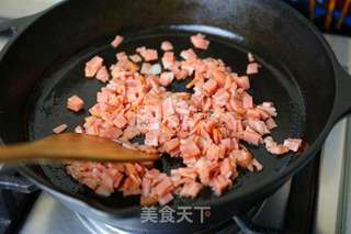 西兰花培根奶油浓汤的做法步骤:6