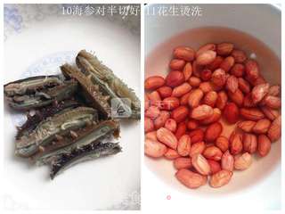 海参猪尾巴养生汤的做法步骤:5