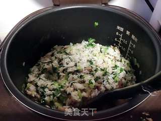 咸肉杂粮菜饭的做法步骤：12