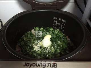 咸肉杂粮菜饭的做法步骤：11