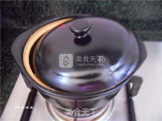 三拼腊味煲仔饭的做法步骤:9