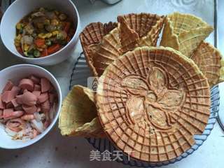 蛋筒披萨的做法步骤:15