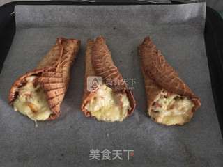 蛋筒披萨的做法步骤:18