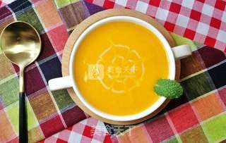 牛奶南瓜羹的做法步骤:4
