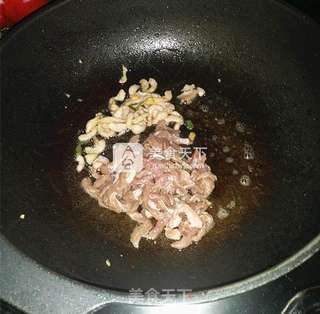 鸭脯炒青椒的做法步骤:7