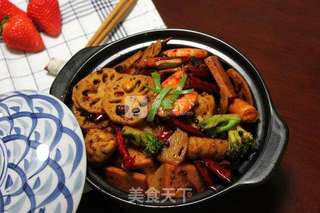 春雨如酥麻辣香锅的做法步骤:17