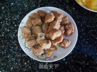 菠萝咕噜肉的做法步骤:6