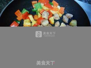菠萝咕噜肉的做法步骤:10