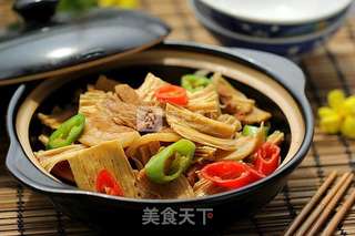 腐竹焖五花肉的做法步骤:10
