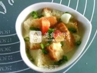 杂蔬全麦面包咸布丁的做法步骤:12