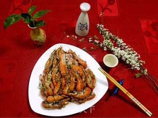 清蒸蝼蛄虾的做法步骤:9