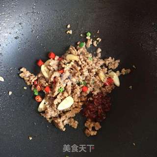 肉末干煸四季豆的做法步骤:7